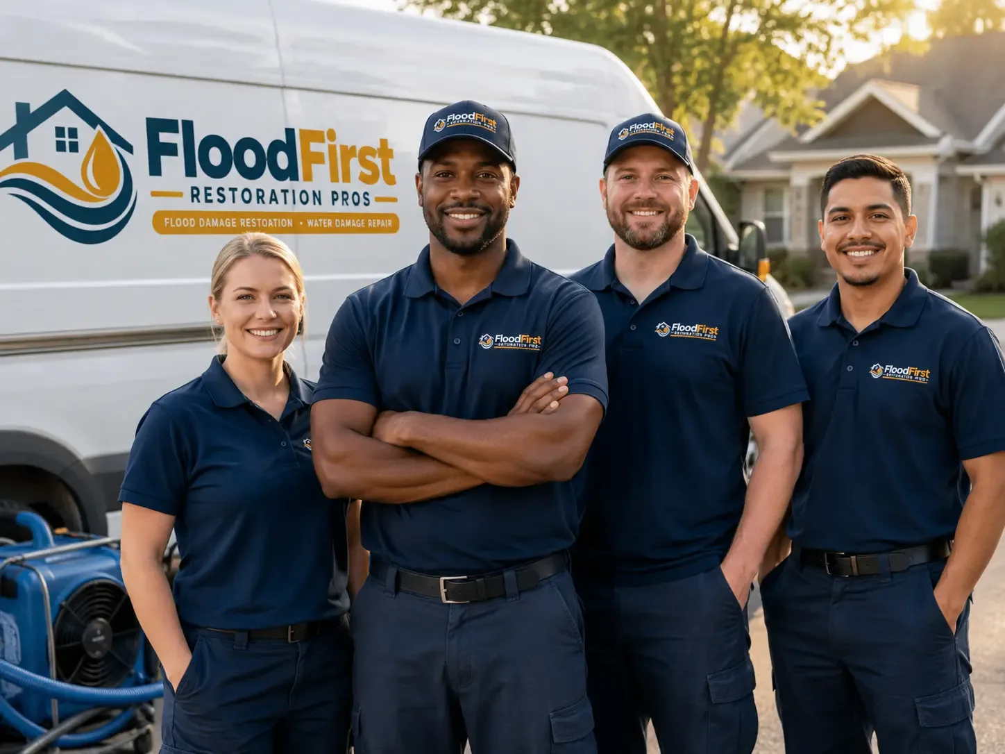 Flood Damage Restoration company in Washingtonville, OH